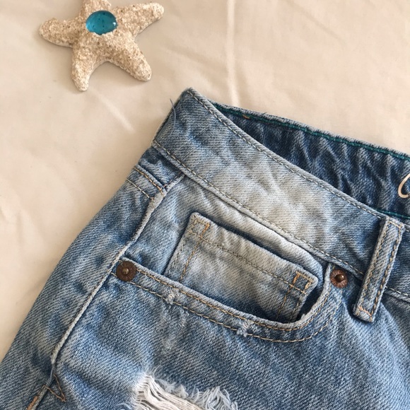 🏷️BUY 4 GET 1 FREE🏷️ Aeropostale High Rise Shorts - Picture 3 of 8